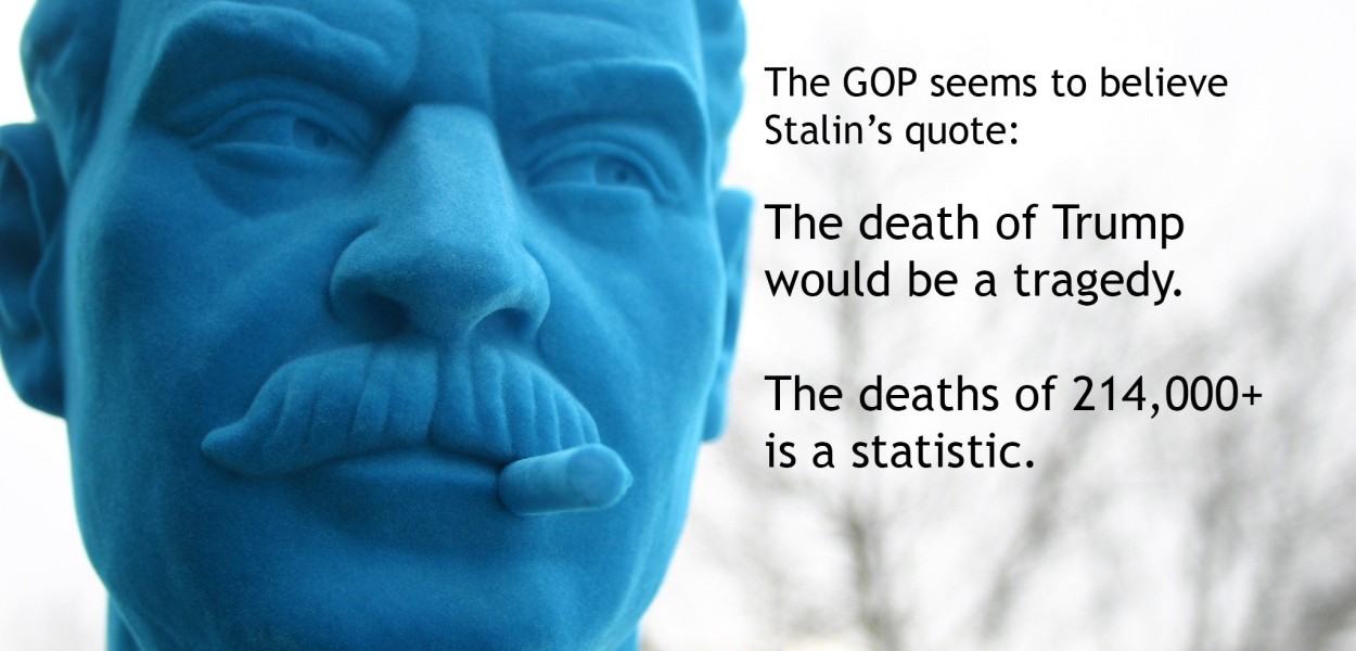 The Death of Trump Stalin's Death Quote