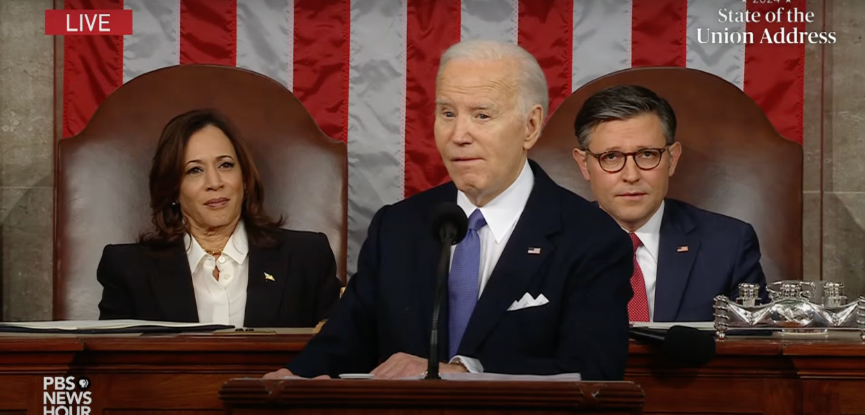 How do we KNOW Bidened pwn'ed the Republicans during SOTU? Johnson's FACE!